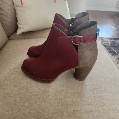 Botín El Naturalista Colibrí 36 Multicolor Cuero Tacón Mujer Foto 1 de 4