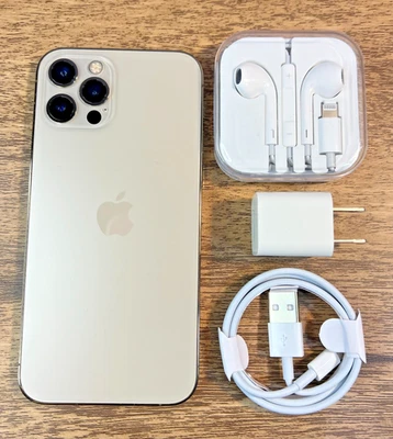 Apple iPhone 12 Pro Max - 256GB - Gold (Unlocked) - Very Good Condition - Image 1 of 4