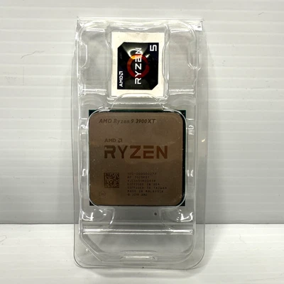 AMD Ryzen 9 3900XT CPU Desktop Processor 3.9 GHz 4.7GHz Boost 12 Cores AM4 - Image 1 of 4