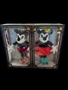 Peluche Disney retrò Topolino e Minnie Charlotte Clark stile 90° compleanno - Foto 1 di 10