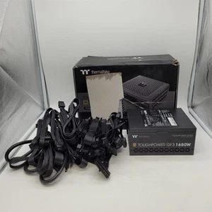Thermaltake Toughpower GF3 1650W, ATX 3.0, 80+ Gold, Power Supply -NOT WORKING- - Zdjęcie 1 z 5