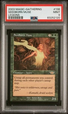 Seedborn Muse - Legions - MTG - Mint - PSA 9. POP 2. More MTG in store.  - Image 1 of 2