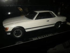 1:18 KK-Scale Mercedes-Benz 500 SLC 6.0 AMG 1985 white/weiss in OVP - Picture 1 of 1