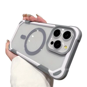 For iPhone 15 14 13 12 11 Pro Max MagSafe Shockproof Bumper Case Slim TPU Cover - Picture 1 of 22