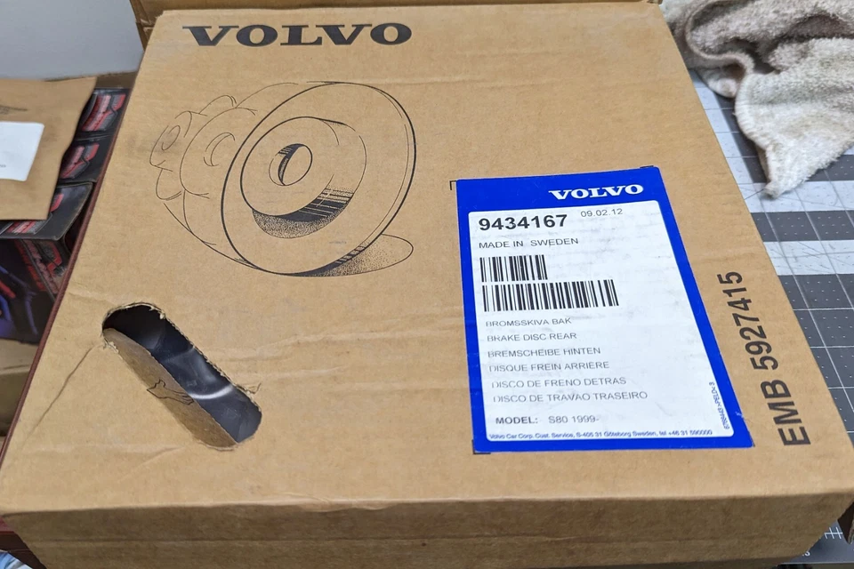 9434167 OEM GENUNINE VOLVO ROTOR REEMPLAZADO POR 31471821 [B1S4] Foto 1 de 4