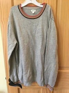 NWT Gymboree Boy Sweater Pullover Jacket Gray 10/12 - Picture 1 of 1