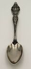 Vintage Wisconsin Sterling Silver Souvenir Spoon w/ State Seal & The Dells #7488