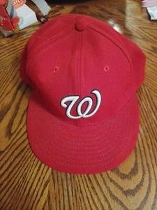 Washington Nationals Cap Hat Men 7 3/8 Fitted New Era MLB 59fifty. - Picture 1 of 7