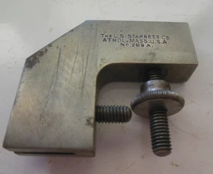 THE L. S. STARRETT Co. No. 289A COMBINATION SQUARE RULE CLAMP --MISSING NUT-- - Picture 1 of 2