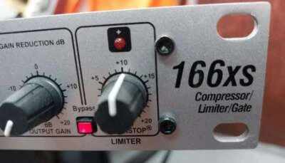 Dbx 166xs compressor limiter gate 2 kanal-stereo mit BLENDE-kein zugriff  - Bild 1 von 4