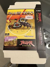 Phase Zero Atari Jaguar New Box And insert Collectors Enthusiasts Homebrew