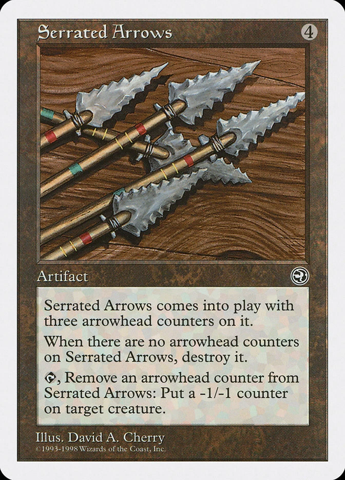 2x Serrated Arrows - LP - Anthologies - SPARROW MAGIC mtg - Image 1 of 1
