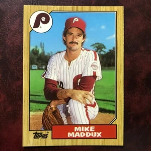 1987 Topps TIFFANY Set MIKE MADDUX ROOKIE #553 PHILLIES ** MINT ** HIGH GRADE ** - Picture 1 of 2
