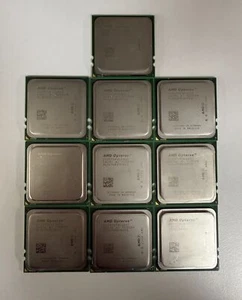 LOT OF 10 AMD OS2374PAL4DGI 3rd Gen Opteron 2374 HE 2.2GHz Quad Core FR2 CPU - Picture 1 of 6