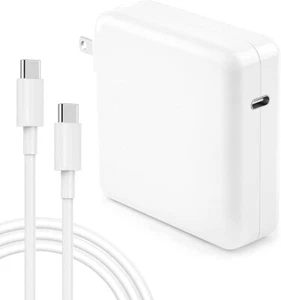 MacBook Air Charger, 96W Charger Block for USBC Device, Included Type C Cable - Picture 1 of 8