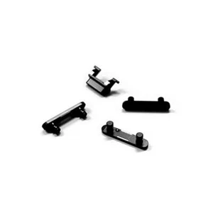 KIT TASTI VOLUME POWER ON/OFF VIBRAZIONE NERO OPACO BLACK PER IPHONE 7 A1779 - Imagen 1 de 1
