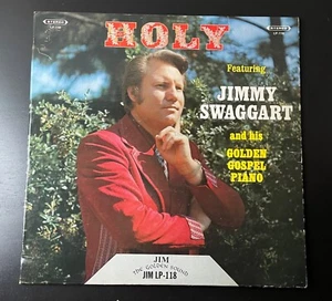 Jimmy Swaggart Holy Vinyl LP Record 1974 Jim Records JLP-118 - Picture 1 of 7