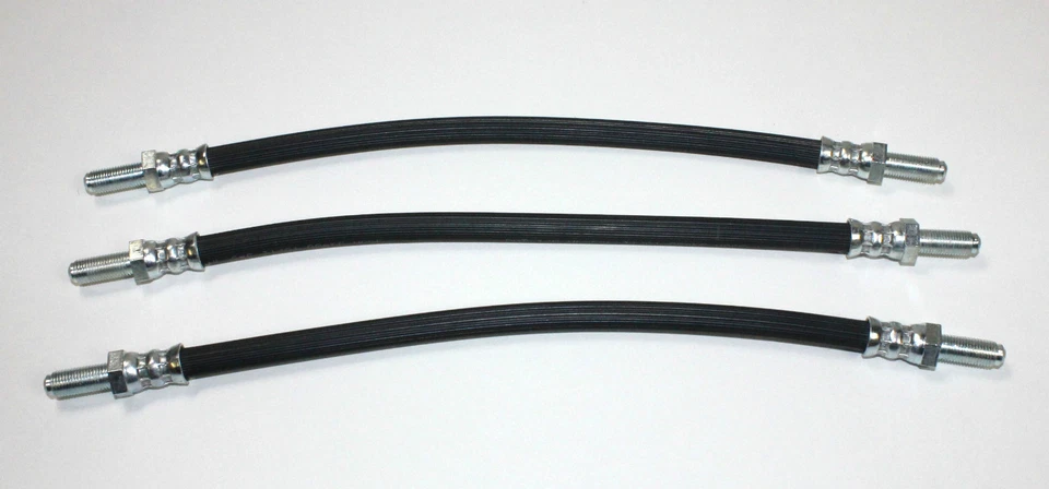 FORD CAPRI MKI 1.3,1.6, 2.0 & 3.0L 1968 - 1974 CAR SET OF FLEXIBLE BRAKE HOSES - Image 1 of 1
