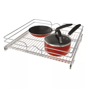 Rev-A-Shelf Kitchen Cabinet Pullout Shelf Organizer, 24 x 22 In, 5WB1-2422CR-1 - Picture 1 of 9