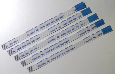Flachbandleiter FFC FLEX-Leiter, 10-Stück, 5pol., R1.0mm, L100mm, Typ B opposite - Bild 1 von 3