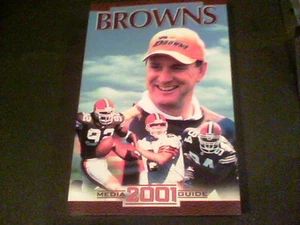 2001 Cleveland Browns Media Guide - Imagen 1 de 4