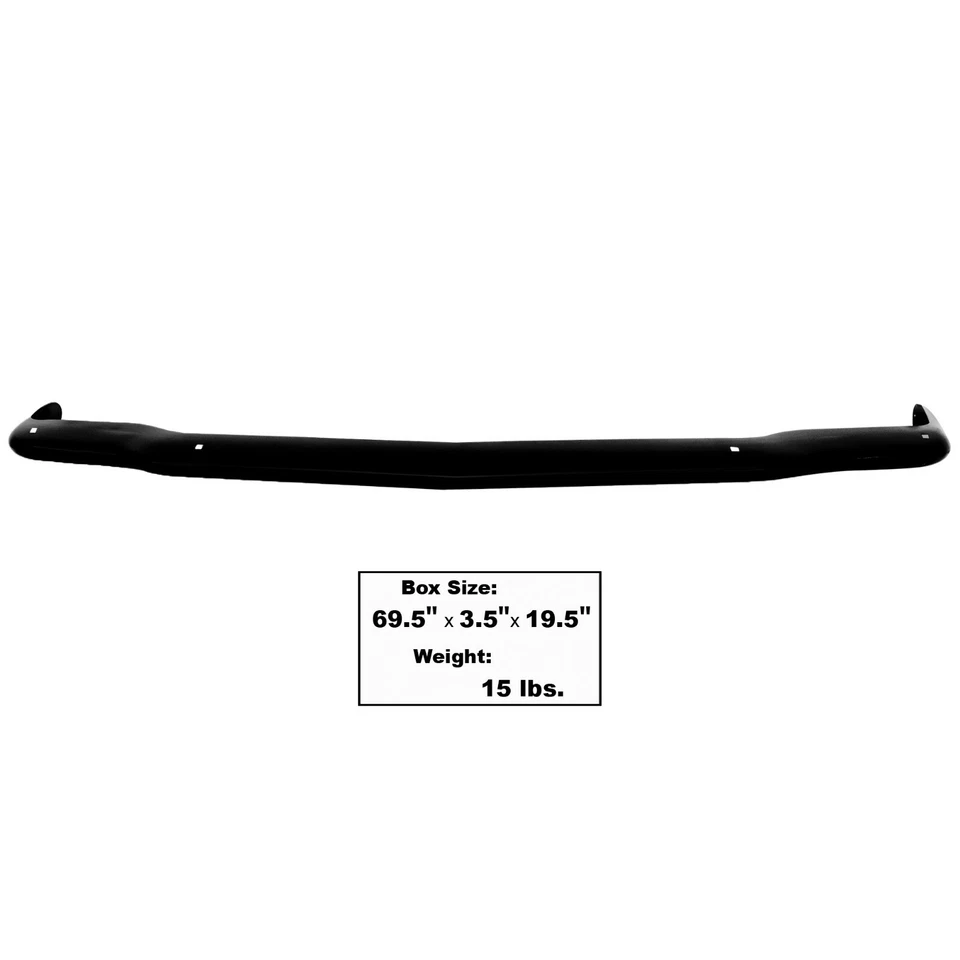 1965 1966 Ford Mustang Front Bumper Painted Black Dynacorn NEW 3636BK Foto 1 de 1