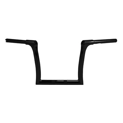 Manillar de 10"" de elevación 1,25"" apto para Harley Fat Boy Sport Glide Breakout Road King Foto 1 de 4