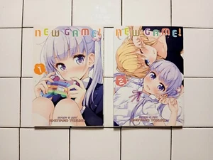 New Game! By Shoyaro Tokuno Volume 1 & 2 Manga Comic Books Book In English Anime - Picture 1 of 9