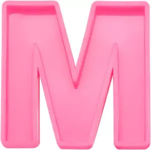 4 Inch Large 3D Alphabet Letter Mold, Silicone Resin Letter Mold for Epoxy Resin - Picture 1 of 5