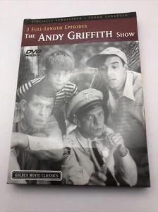 The Andy Griffth Show 3 Full Length Episodes - DVD - VERY GOOD - Imagen 1 de 4