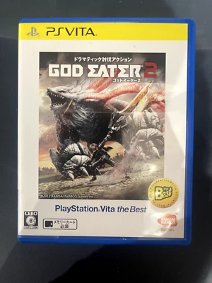 God Eater 2 PlayStation PS VITA NTSC-J Japanese VGC w/ Manual FAST DELIVERY - Image 1 of 3