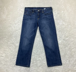 Pantalones de mezclilla recortados azules Lucky Brand para mujer talla 6/28  - Imagen 1 de 11