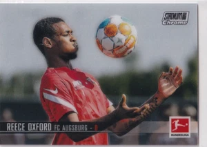 Topps Chrome Stadium Club Bundesliga Card 21/22 No. 4 Reece Oxford - Picture 1 of 2