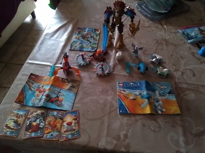 Lego 70200 Legends of Chima Chi Laval +70149  + 70151 - Photo 1/4