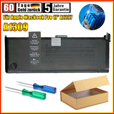 Akku A1309 Für MacBook Pro 17" A1297 Early 2009 / Mid 2009 2010 NEU - Bild 1 von 4