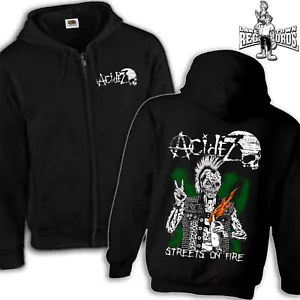 ACIDEZ - STREETS ON FIRE (ZIP-HOODIE) Punk Punkrock CASUALTIES TOTAL CHAOS - Bild 1 von 4