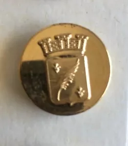 OLD ANTIQUE COAT OF ARMS BUTTON ANTIQUE COSTUME - Picture 1 of 3