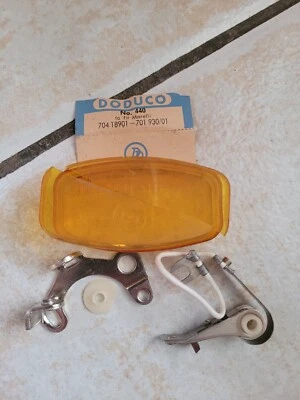 jeu de contacts rupteur FIAT 1100 1200 1800 2100  INNOCENTI  LANCIA MOTO GUZZI - Photo 1/2