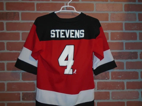 NEW JERSEY DEVILS VINTAGE 1990S SCOTT STEVENS JERSEY YOUTH LARGE Cover
