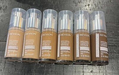 Lot of 2 New Revlon Illuminance Skin-Caring Liquid Foundation 1 Oz-CHOOSE SHADE - Image 1 of 4