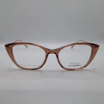 Marco de gafas de plástico marrón cristal Koali Morel 20065K PP11 52-17-140 ojo de gato Foto 1 de 4