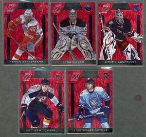 2010-11 PANINI ZENITH RED HOT LOT (5) *6473