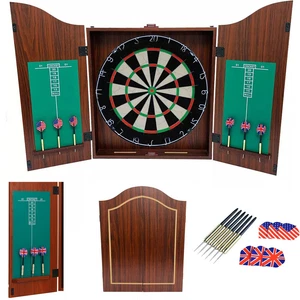 Profi-Dartscheibe Sisal Dartboard Bristle Board 6 Steeldart Pfeile Flights Satz - Bild 1 von 37