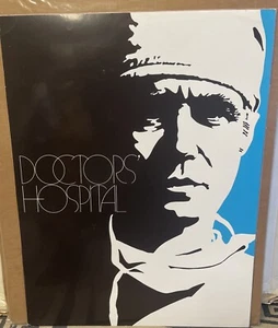 Difícil de encontrar raro NBC’s Doctors’ Hospital con George Peppard póster promocional vintage 1975 - Imagen 1 de 2