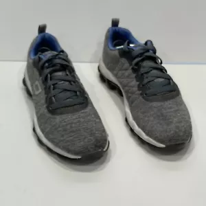 Skechers Womens Sz 7 Skech-Air 12043 Sunset Groove Gray Fabric Walking Sneakers - Picture 1 of 9
