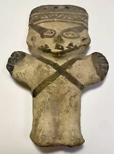 Chancay Pre-Columbian Peruvian Fertility Figure, Earthenware 1100 - 1300 - Picture 1 of 11