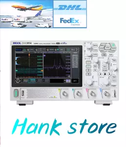 RIGOL DHO814 100MHz 4-Channel 12Bit Digital Oscilloscope with 4PCS 150MHz Probes - Picture 1 of 9