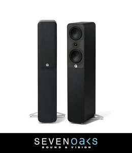 Q Acoustics 5040 - Floorstanding Speakers (Pair) - SATIN BLACK - Picture 1 of 7