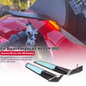 Espejos retrovisores LED giratorios para Ducati Panigale V2 PANIGALE V4 - Imagen 1 de 7