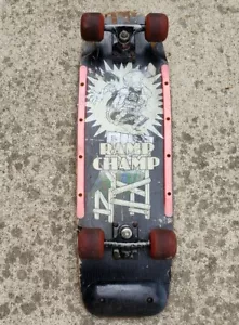80er Jahre Vintage Valterra Inc 1986 RAMP CHAMP Skateboard - Bild 1 von 12